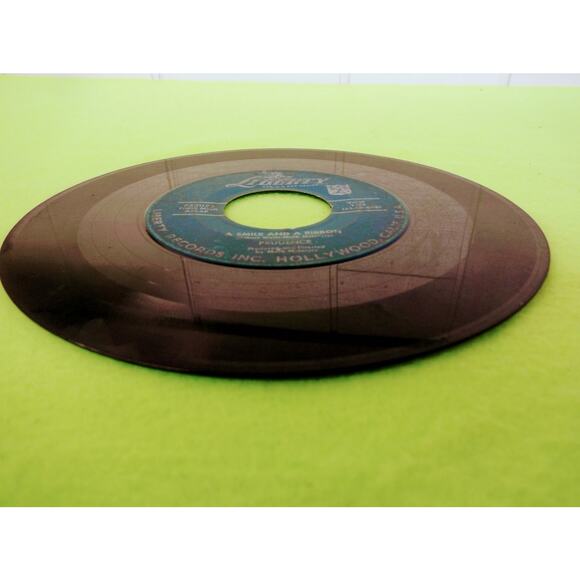 Prudence - Smile and A Ribbon / Tonight You Belong To Me 45rpm Vinyl Record 7" - Picture 3 of 7